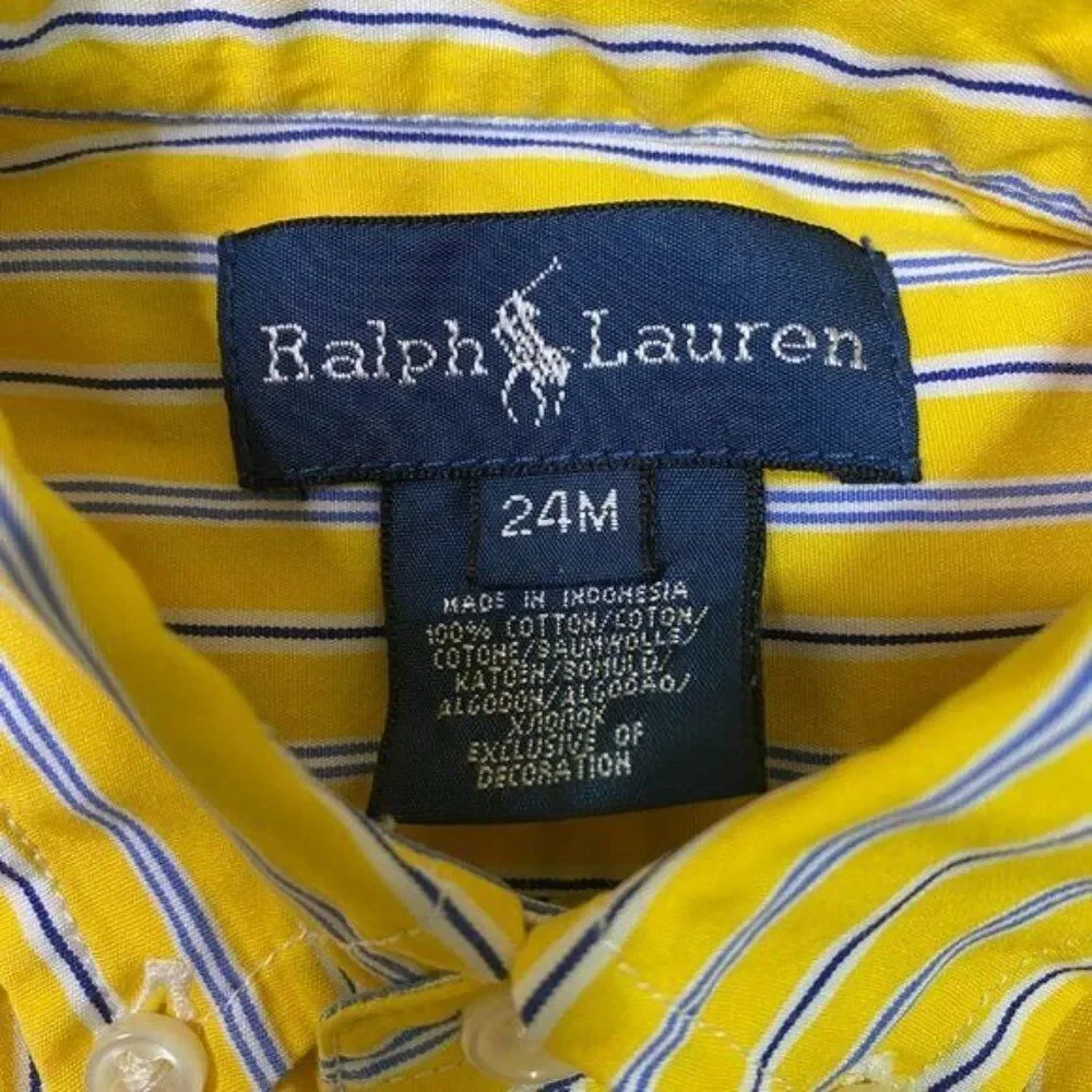 Ralph Lauren 24 Month Button Down Top